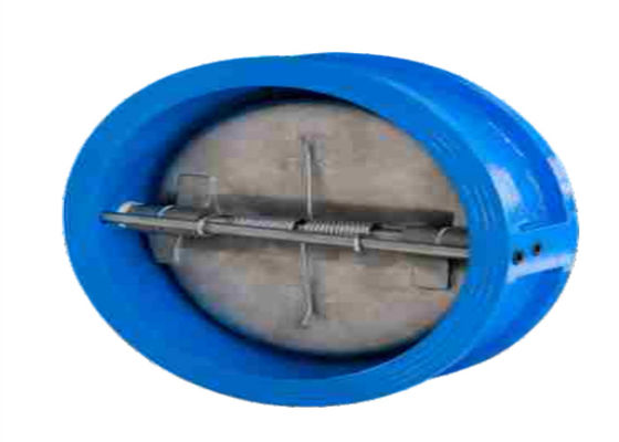 Wafer Butterfly Flanged Swing Check Valve Cast Iron 1.0/1.6 Mpa