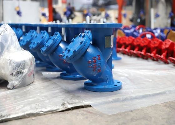 60mm Filter Y Strainer Valve Korea Ks Standard Grey Iron Material