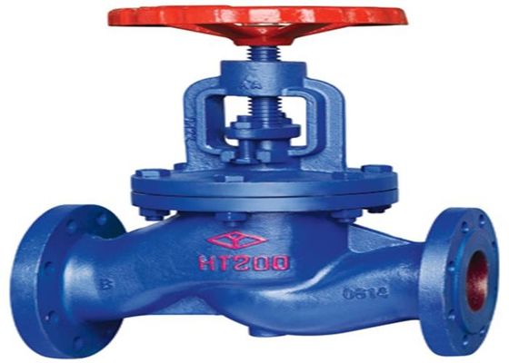 PN16 Pressure Brass Flanged Globe Valve Ductile Iron Anti Corrosion