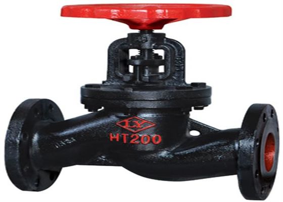 PN16 Pressure Brass Flanged Globe Valve Ductile Iron Anti Corrosion