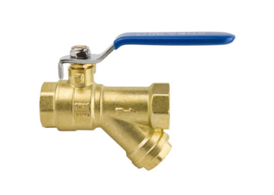1.6 Mpa Brass Y Strainer Valve Pressure Threaded Connection Handle Power