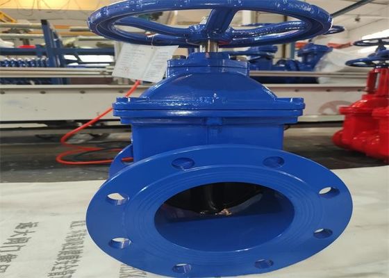 1.6mpa Flanged Gate Valve Ductile Iron Resilient Seat 3 Inch